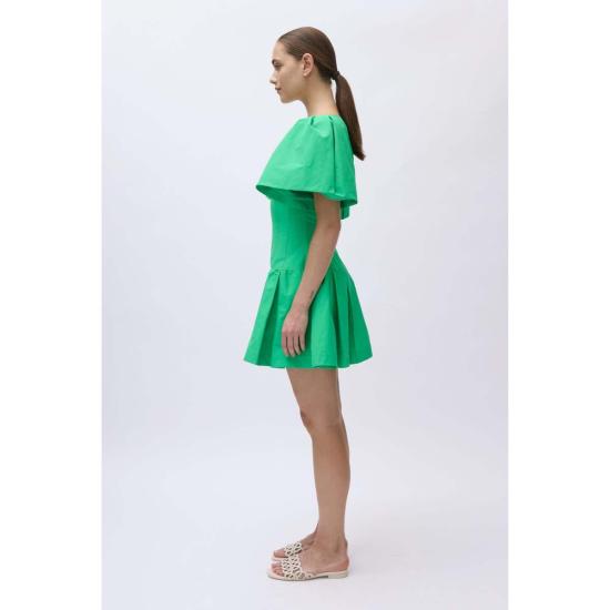  조나단 심카이 숏 원피스 Jonathan Simkhai Hattie 미니 드레스 잉꼬 - JONATHAN SIMKHAI