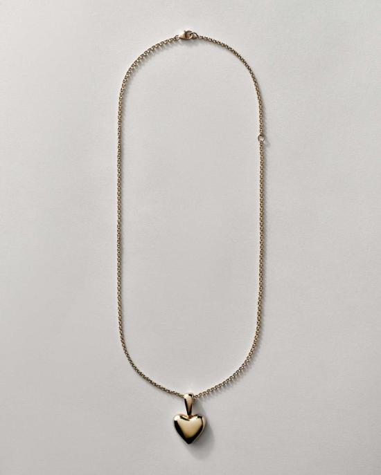  아니카 이네즈 목걸이/팬던트 대형 볼륨 하트 목걸이 - ANNIKA INEZ