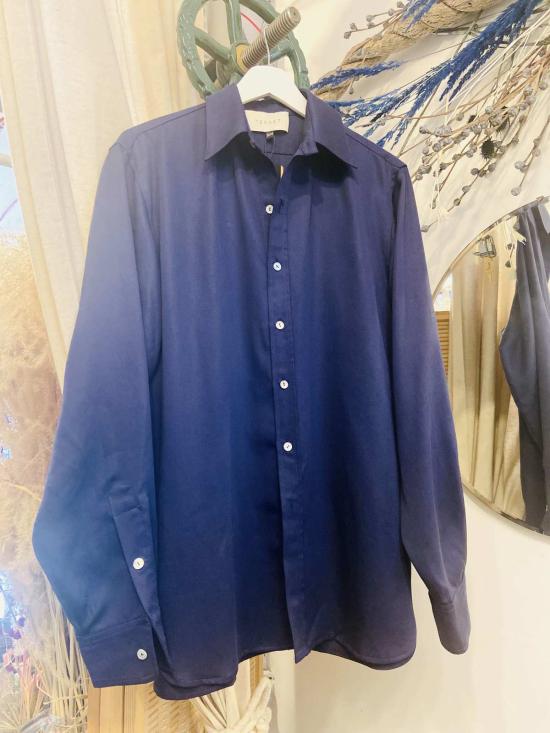  Yesaet 셔츠 예사엣 베주 셔츠 네이비 - YESAET