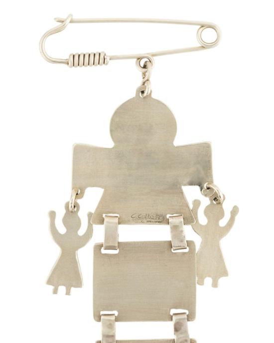  보즈 브로치 Voz Apparel 기념 핀 실버 - VOZ