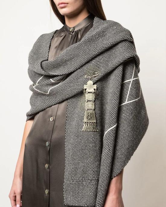  보즈 브로치 Voz Apparel 기념 핀 실버