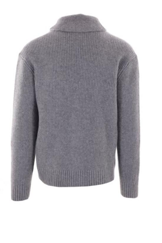  톰포드 가디건 톰 포드 브러시드 숄 칼라  애쉬 그레이 - TOMFORD