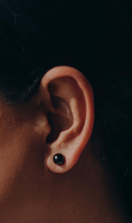  MAANCY 이어링 마안시 오브 스터드 귀걸이 8mm - OTHER BRANDS