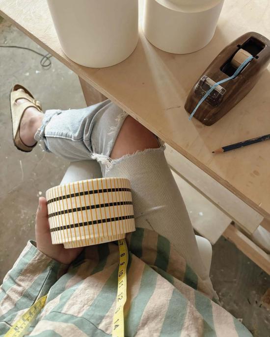  PO-EM 반팔 티셔츠 포 엠 세라  씨 스트라이프 - OTHER BRANDS