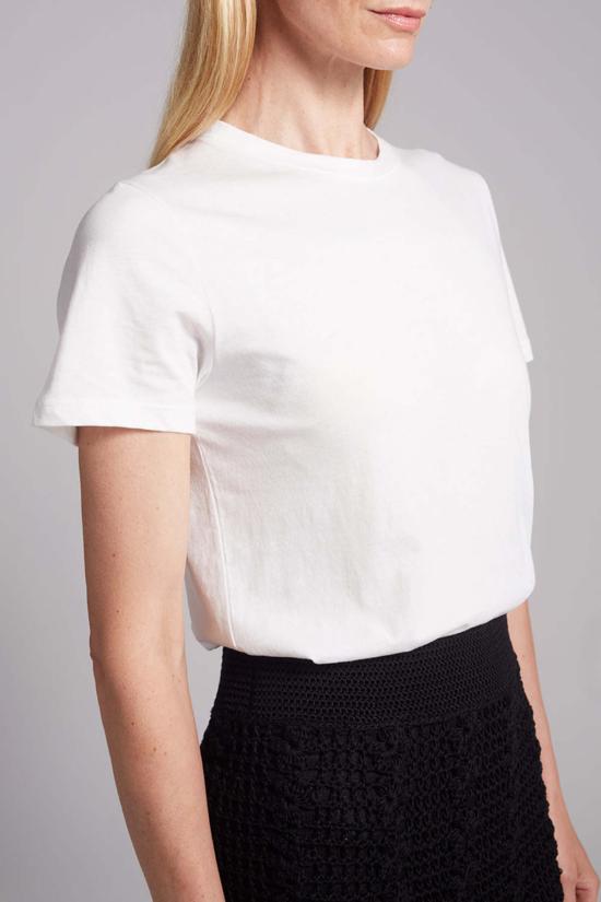  ELEVEN SIX 반팔 티셔츠 일레븐 식스 라라 크루 티셔츠 화이트 - OTHER BRANDS