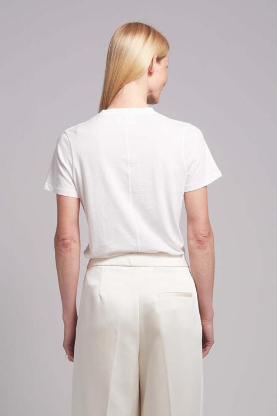  ELEVEN SIX 반팔 티셔츠 일레븐 식스 라라 크루 티셔츠 화이트 - OTHER BRANDS