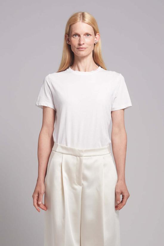  ELEVEN SIX 반팔 티셔츠 일레븐 식스 라라 크루 티셔츠 화이트 - OTHER BRANDS