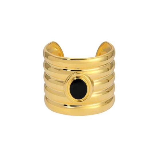  헤븐 메이헴 팔찌 클라크 커프  골드