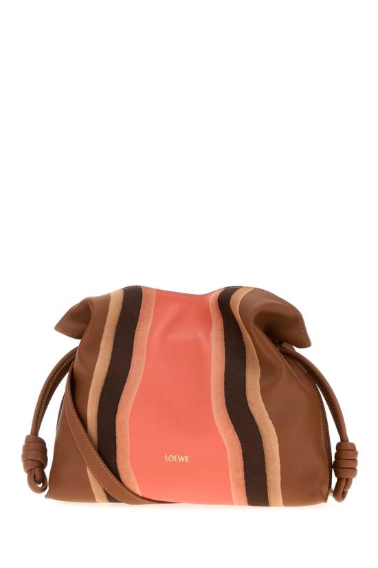 25FW 로에베 클러치/파우치 A411FC1XCX PECANPARROTPINK Stripped - LOEWE