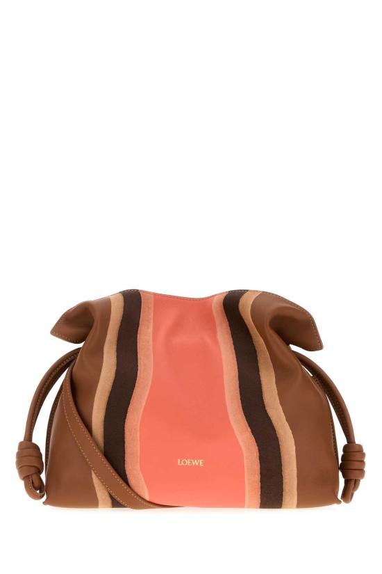 25FW 로에베 클러치/파우치 A411FC1XCX PECANPARROTPINK Stripped