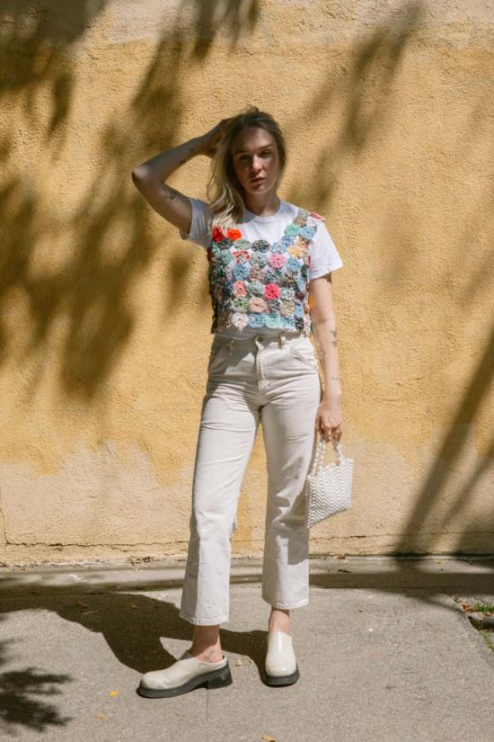  더 시리즈 뉴욕 민소매 티셔츠 시리즈 NY 요요 탱크 프레다