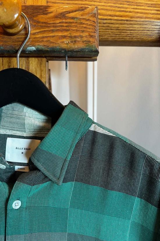  Billy Reid 긴팔 셔츠 빌리 리드 박스 자카드 윌슨 - OTHER BRANDS