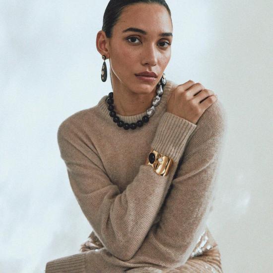  리지 포르투나토 팔찌 오가닉 커프 - LIZZIE FORTUNATO