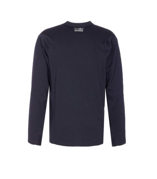  MM6 메종마르지엘라 스웨터 Mm6 메종 마르지엘라 블랙 롱 슬리브 - MM6 MAISON MARGIELA