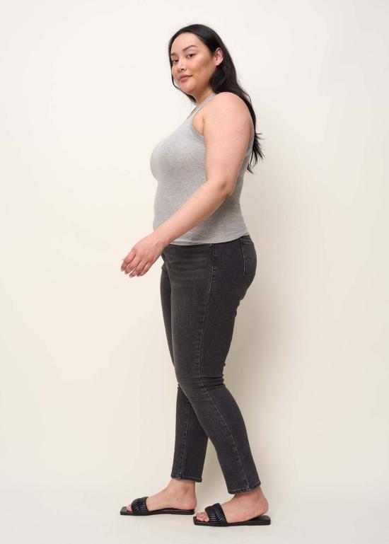  더 스탠다드 스티치 민소매 티셔츠 스탠다드 스티치 리브드 레이서 탱크탑 - THE STANDARD STITCH