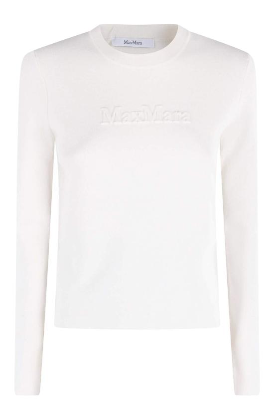  막스마라 스웨터 막스 마라 티치노 스웨트셔츠 아이보리