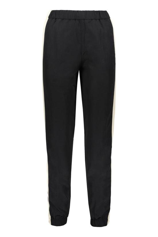  겐조 숏팬츠 테크노 패브릭 트랙 팬츠 블랙