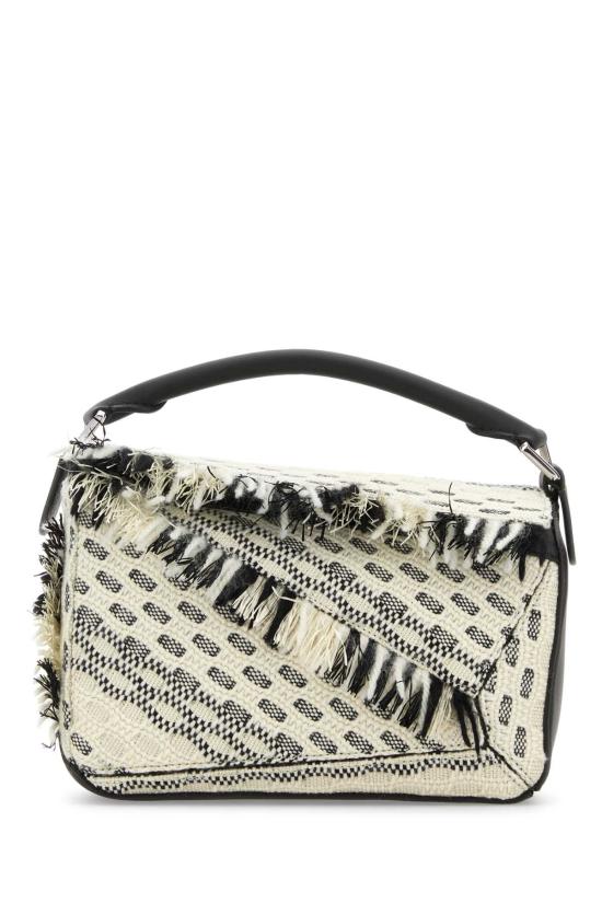 25FW 로에베 토트백 A510S21XCJ BLACKWHITE Multicoloured