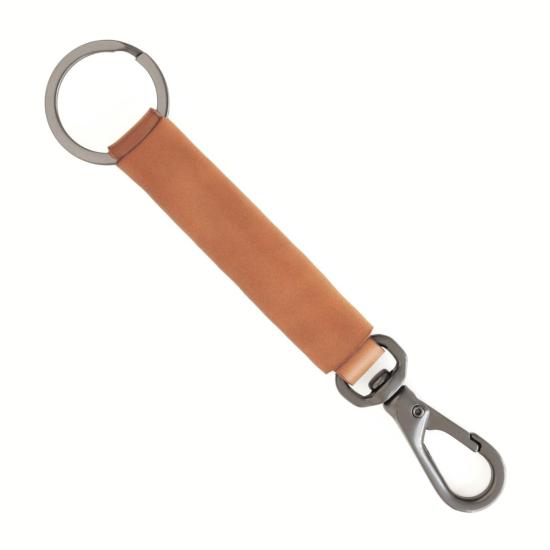  메이커 키링 마크 루프 스냅 후크 키체인 내추럴 코르도반