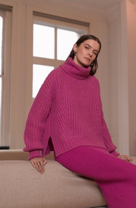  ELEVEN SIX 터틀넥 일레븐 식스 알리 스웨터 캐멀 - OTHER BRANDS