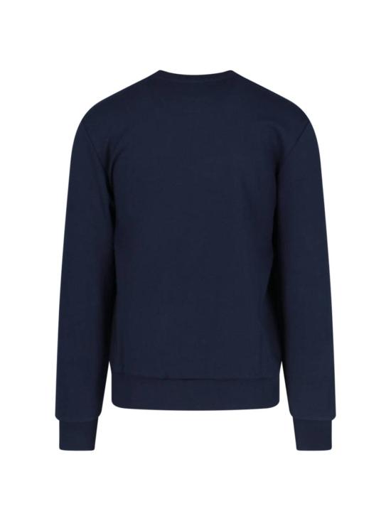  아페쎄 긴팔 티셔츠 A.P.C. 유기농 면 크루넥 스웨트셔츠 블루 - A.P.C.