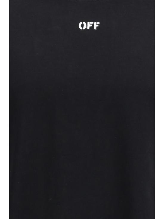  오프화이트 반팔 티셔츠 3D 스프레이 애로우 스케이트 티셔츠 - OFF WHITE