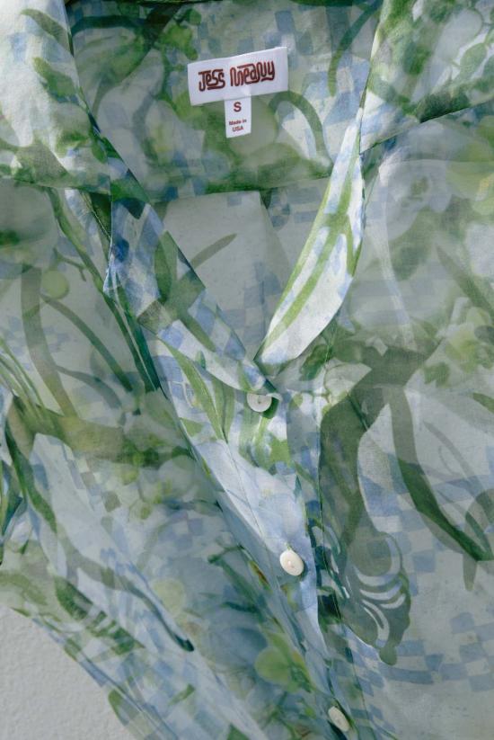  Jess Meany 반팔 셔츠 제스 미니 오키드 오르간자 라구나 라운지  오키드 오르간자 - OTHER BRANDS