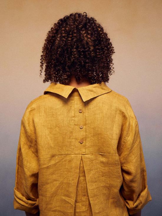  IKKIVI 셔츠 이키비 오버사이즈 머스터드 세트 옐로우 - IKKIVI