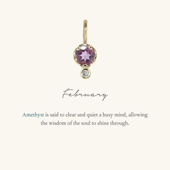  자하바 목걸이/팬던트 탄생석 펜던트 - ZAHAVA