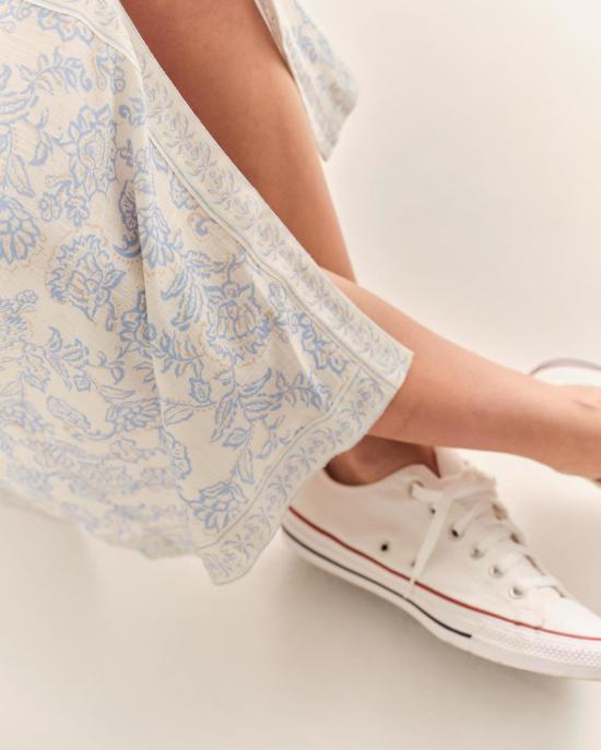  카르톨리나 미디 스커트 클라라  칼리테아 아이보리 - CARTOLINA