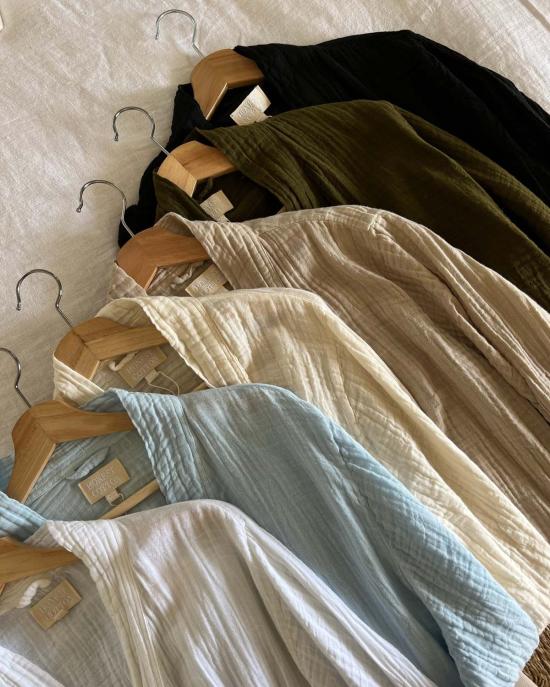  Honest Cotton 라운지 웨어 어니스트 코튼 코튼 로브 - OTHER BRANDS