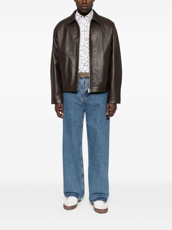  폴 스미스 긴팔 셔츠 프린트 코튼 셔츠 화이트 - PAUL SMITH