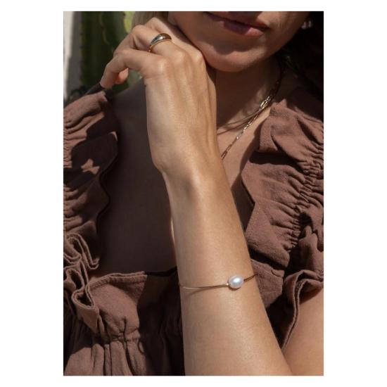  마리시아 팔찌 메리시아 이슬라 펄 브레이슬릿 14kt Gp