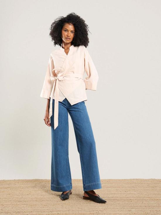  나지라 블라우스 하디아 랩탑 - NAZEERAH