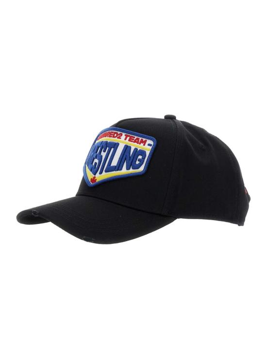  디스퀘어드2 모자 Dsquared2 베이스볼 캡 블랙