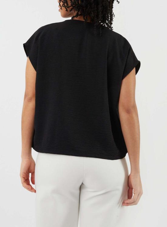  Meg 블라우스 메그 카울  블랙 - MEG