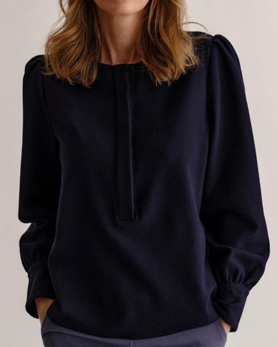  카르톨리나 블라우스 세이지 탑 - CARTOLINA