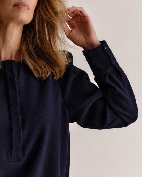  카르톨리나 블라우스 세이지 탑 - CARTOLINA