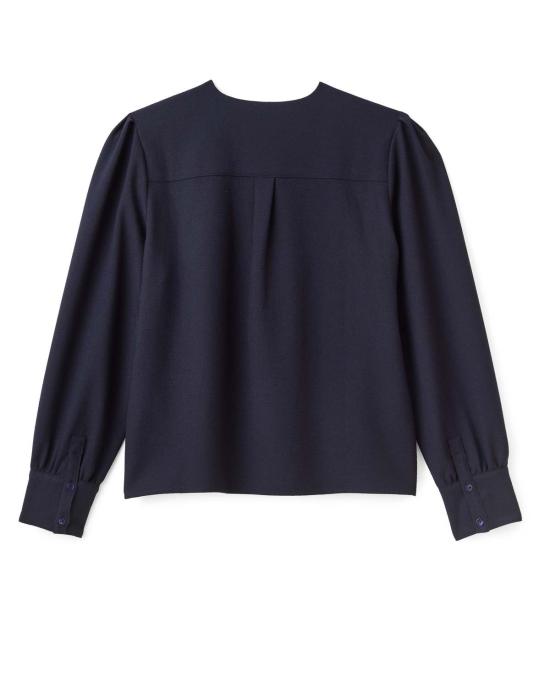  카르톨리나 블라우스 세이지 탑 - CARTOLINA