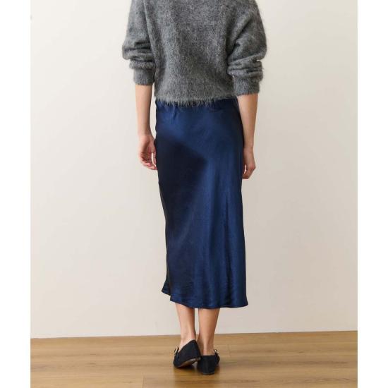  Marine Layer 롱 스커트 마린 레이어 가브리엘 슬립 - OTHER BRANDS