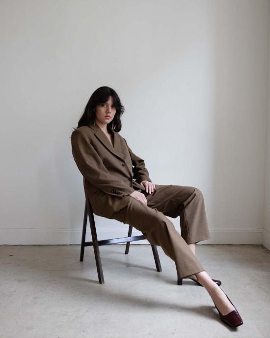  Pari Desai 스트레이트 팬츠 파리 데사이 닐 수트 트라우저 - OTHER BRANDS