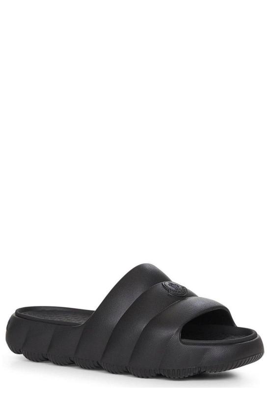  몽클레어 샌들 몽클레르 릴로 퀼팅  블랙 - MONCLER