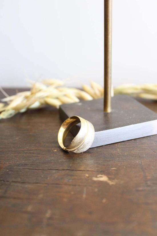  아네트 페르디난센 반지 10k 페더 링, 사이즈 6.5 - ANNETTE FERDINANDSEN