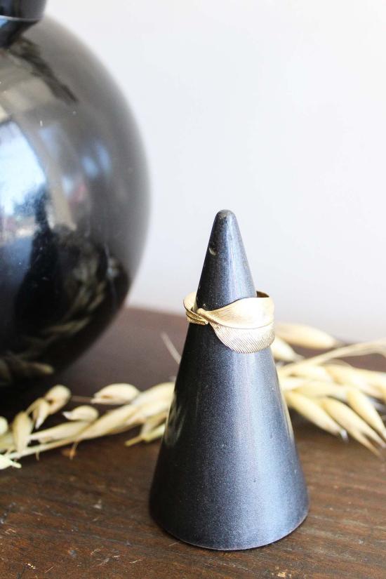  아네트 페르디난센 반지 10k 페더 링, 사이즈 6.5