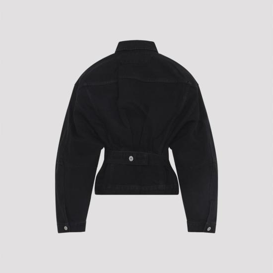  자크뮈스 데님 자켓 Jacquemus La Veste De Nimes 재킷 블랙 - JACQUEMUS