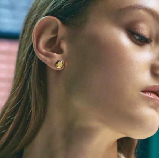  Ille Lan 이어링 일레 란 판테온 골드 스터드 귀걸이 - OTHER BRANDS