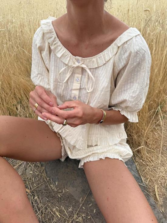  Sønderhaus 라운지 웨어 쇠네르하우스 로미오 수면 세트 - OTHER BRANDS