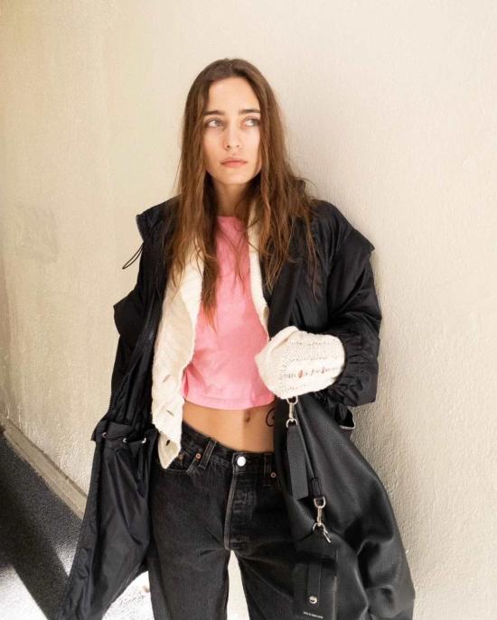  Modern Society 반팔 티셔츠 모던 소사이어티 베벌리 티 캔디 핑크 - OTHER BRANDS