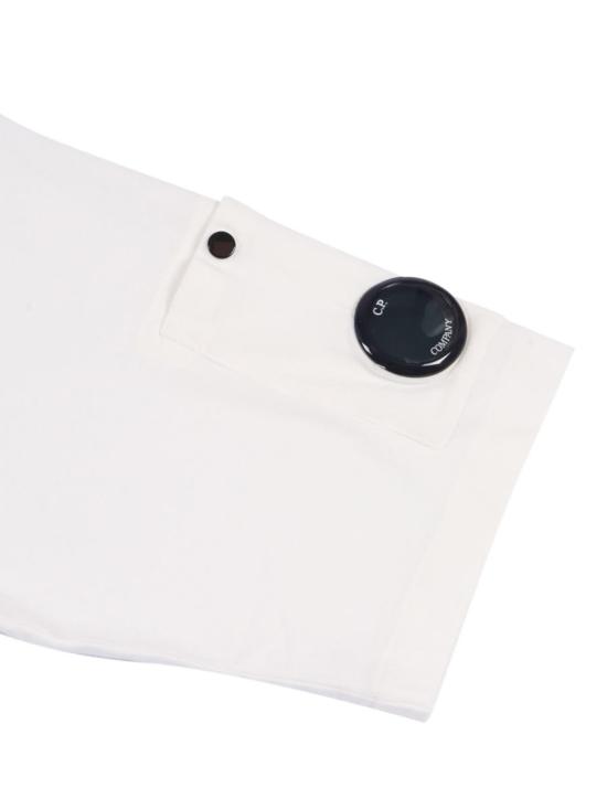  [키즈] 씨피 컴퍼니 티셔츠 키즈 C.P. 컴퍼니 티셔츠 (흰색) - C.P. COMPANY