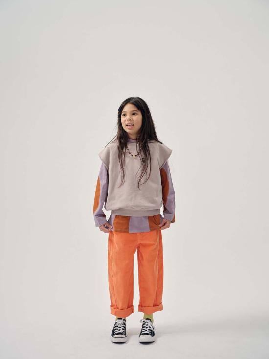  [키즈] Main Story 풀오버 어린이 메인 스토리 컷오프 스웨트셔츠 클라우드